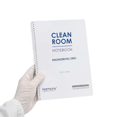 Carnet de notes anti-contamination pour salle blanche à grille d'ingénierie