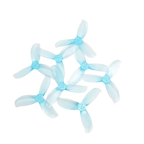 Hélice drone FPV sans vibration en PC bleu pour mini drone moteur 1404
