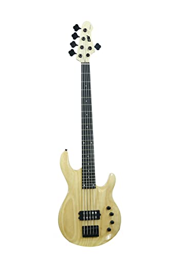 IMM-350 5 String Electric Bass, Natural