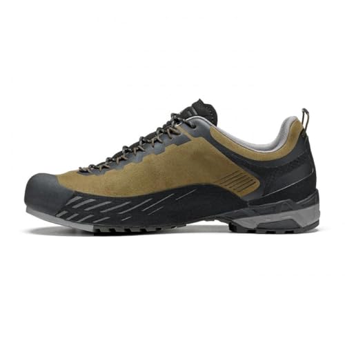 ASOLO Men's Eldo LTH GV Water-Resistant Suede Upper Lace-Up Low Cut Approach Shoes with Vibram Grip for Hiking & Trekking3