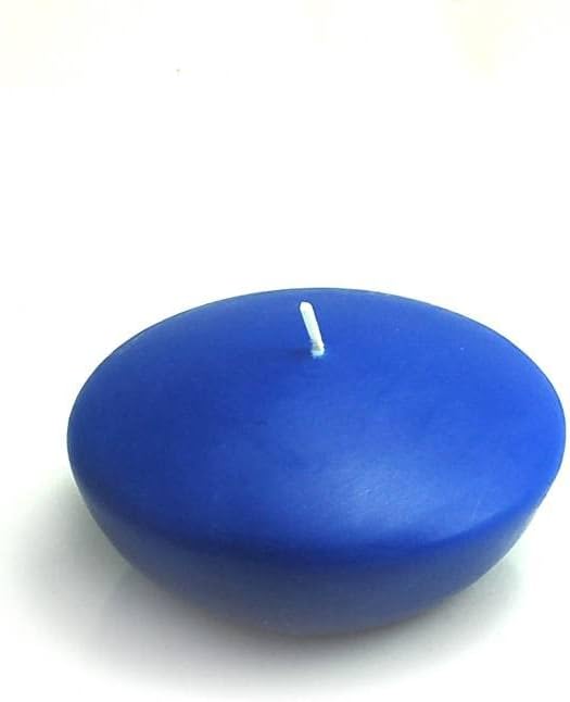 CFZ-057-6-0 3 in. Floating Candles, Blue - 72 Piece