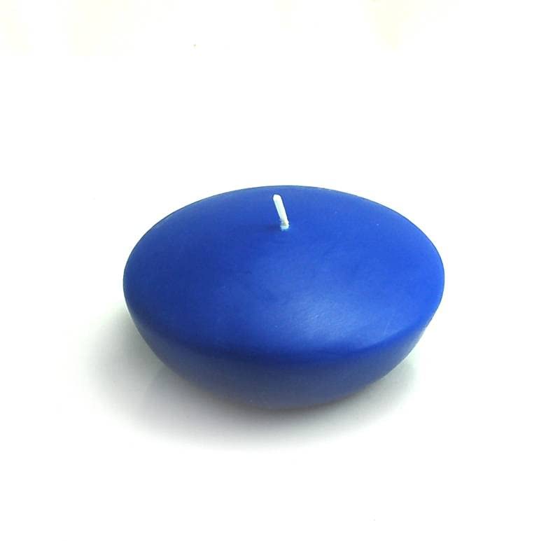 CFZ-057-6-0 3 in. Floating Candles, Blue - 72 Piece