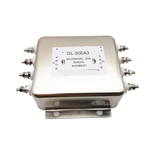 Filtro de potencia DL-30EA3 para solucionar caídas y ruidos en inversor trifásico de 380 V 4