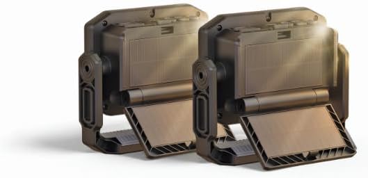 Two Infinity X1 Solar Worklights side by side