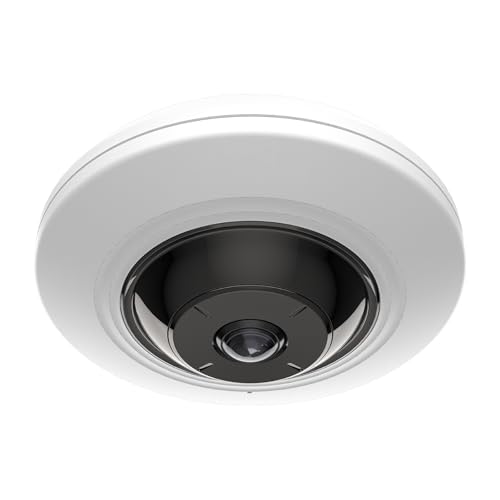 Anpviz 5MP 360° Fisheye POE Camera, Panoramic Fish Eye Wired
