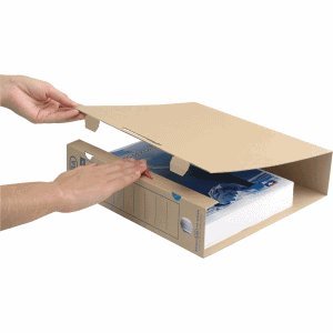 Preisvergleich Produktbild ELBA Archiv-Ordner tric System, naturbraun, mit Greifloch