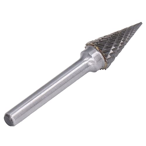 Fresa de carburo YG8 MX1225 punta cónica 6mm miniatura 4