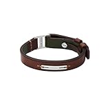 Fossil Machine Men's Multicolor Leather Bracelet, JF04963040