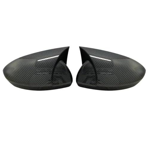 Coques de rétroviseurs style chauve-souris Renault Megane 4 2016-2020 effet carbone