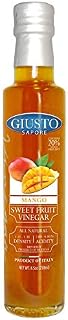 Giusto Sapore Mango Sweet Fruit Italian Vinegar 8.5oz - Premium All Natural Infused