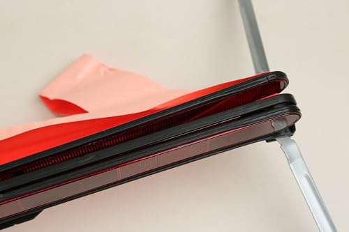 VZL Warndreieck für Auto & KFZ - Pannenset – TÜV-geprüft, StVZO-konform – Schneller Aufbau, Leicht und Effektiv Unfall-Pannenhilfe Gadget für maximale Sicherheit im Straßenverkehr