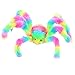 Decoración De Araña De Halloween, Juguetes De Peluche De Araña De Colores, Juguetes De Bromas, Araña De Peluche Espeluznante, Accesorios De Decoración De Halloween, Decoración De Terror De Fiesta