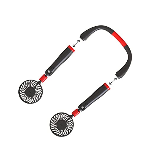 Fan New style Portable Mini Bladeless Fan Neck Fan 2000mAh USB Rechargeable Fan Mute Sports Rotatable Fans for Home… - Image 6