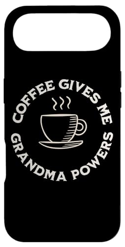 Coffee Gives Me Grandma Powers �c�� �R�[�q�[���D�� �X�}�z�P�[�X iPhone Air �p