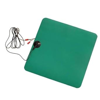 Global Statclean Systems?ESD ANTI STATIC TOUCH PAD 300X300 MM WITH GROUNDING CORD