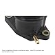 GOOFIT Vergaser Ansaugstutzen Ersatz für YFM660 YFM660R YFM660RLE 2001-2005 5LP-13586-01-00 5LP-13596-01-00