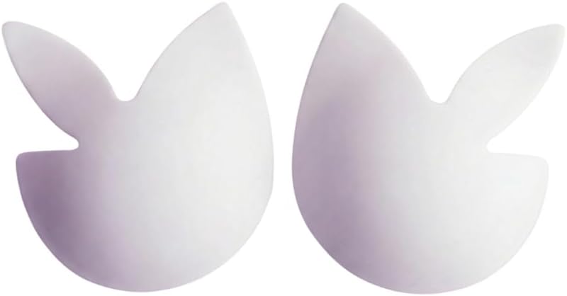 Chicas Nursing-Friendly Sticky Bra | Adhesive Bra for Breastfeeding | Medical Grade Silicone | One Size Fits B-F | Reuseable | Lactation Consultant Recommended Lilac