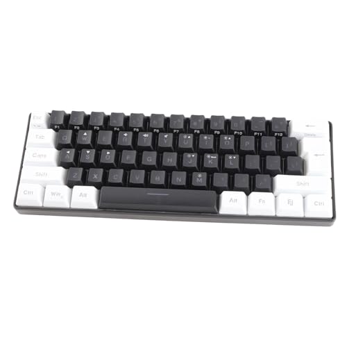goodstumbler G61 Mini RGB �Q�[�~���O�L�[�{�[�h LED�o�b�N���C�g 61�L�[ �l�ԍH�w�I���J�j�J���t�B�[�����O �|�[�^�u�� �R���p�N�g �L���L�[�{�[�h �r�W�l�X �I�t�B�X ���s�p (�u���b�N)