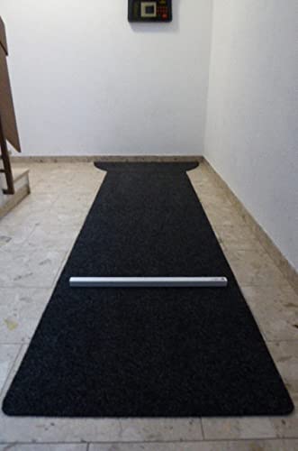 autix-609 Dartteppich Darts Teppich Dartmatte Sonderform Bouncer mit Abwurflinie Oche