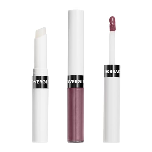 Image of Covergirl Outlast All-Day Lip Color with Moisturizing Topcoat, New Neutrals Shade Collection, Silvered Grape, Pack of 1