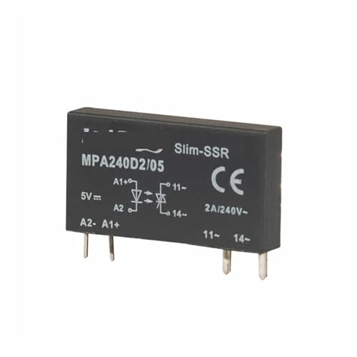 Relé de estado sólido SSR MPA240D2/05 para una conmutación automática silenciosa de 4 pines