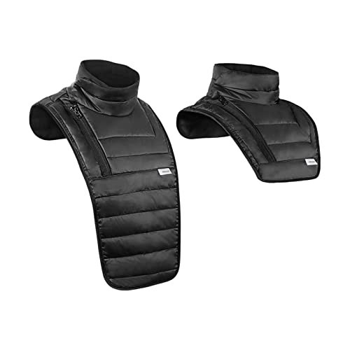 バイク用 ネックウォーマー ネックガード ハイネック 肩当て 冬 防寒 防風 防水 胸から首までカバー 防寒具 冷え性対策 屋外 防寒グッズ アウトドア スポーツ スキー用 自転車 バイク 通勤 通学 クリスマスプレゼント