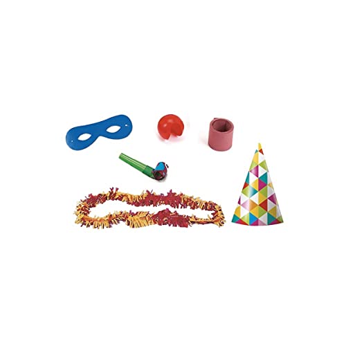 Lote de 15 Bolsas de Cotillones Multicolores. Cotillón para Fiestas y Eventos. Decoración Original para Bodas, Comuniones, Cumpleaños y Fin de Año(Nochevieja).