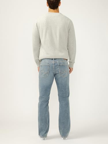 Image of Silver Jeans Co. Mens Jace Slim Fit Bootcut Jeans