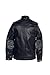 Chaqueta Motera de Niño. Cazadora Biker Negra con Cremallera. Disfraz de Grease....
