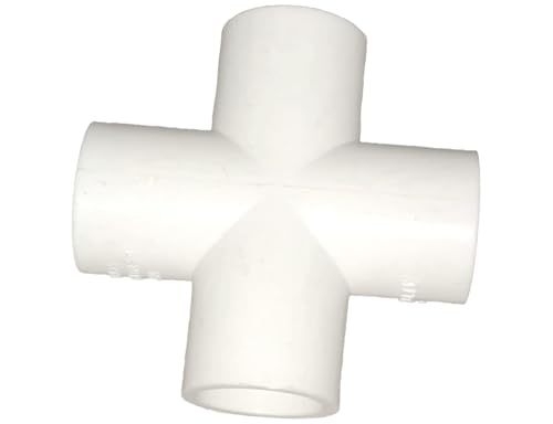 Image of HPF UPVC CROSS TEE 3 /4 inch Inch HEAVY FITTINGS (Cross TEE-3 /4 inch, 5)