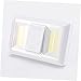 DECOMELODY 4Pcs Magnetical Wall Lamp LED Lighting Tool for Wardrobe Hallway Battery White Light Design Convenient Indoor Use Choice