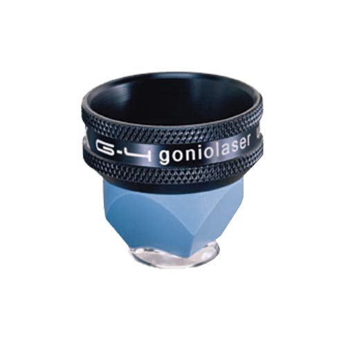 Volk G-4 Gonio Lens - Numerous Contact Type, Handle and Ring Size Options (G-4 High Mag Gonio, with Flange)