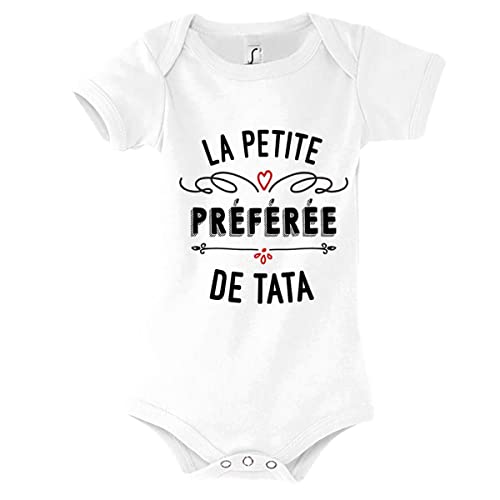 Body bébé La Petite préférée de Tata pour célébrer l'amour de la famille