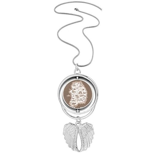 Collier carte coréenne Séoul Busan ailes d'ange pendentif pays bijoux mode Kpop