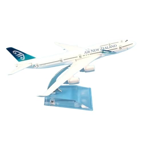 Avion miniature Boeing 747 Nouvelle-Zélande en métal moulé sous pression échelle 1/400