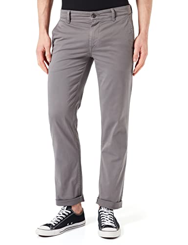 BOSS Uomo Slim Fit Trousers Pantaloni, Soft Dark Grey, 36W X 30L US