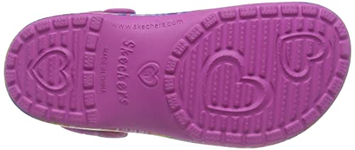 Skechers Kids Girls Heart Charmer-Hyper Groove Clog, Multi, 11 Big Kid #TOP3