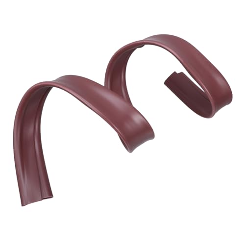 WOONEKY Tira Aislante para Puertas Marrón Sellado contra Corrientes de Aire Insonorización y Protección Climática Fácil Instalación DIY para Silencioso y Limpio