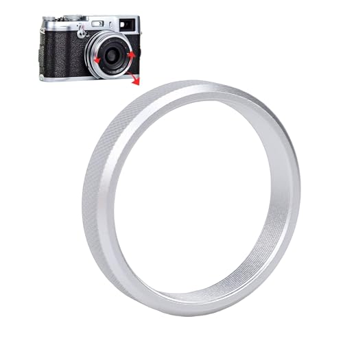 Cuifati 49mm �t�B���^�[�A�_�v�^�[�����O�A�}�b�g���Ǖt���A���~�j�E�����������Y�A�N�Z�T���[ X100V X100F 0T 0S 0 X70 �J�����p (��)