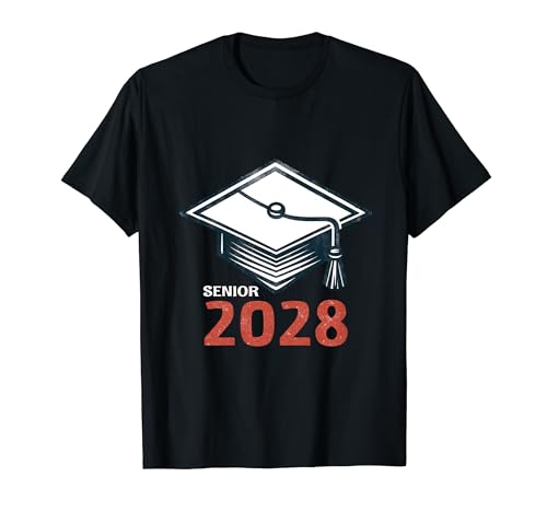 Classe de remise de diplôme 2028 vintage pour hommes, femmes, enfants T-Shirt