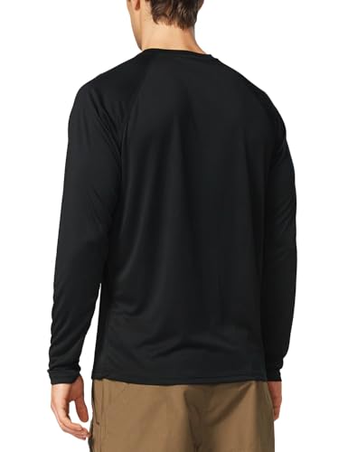 image for baleaf Men's Rash Guard Shirts Fishing Long Sleeve UV Sun Protection S