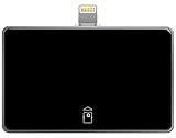 FEITIAN Lecteur de Carte à Puce à Contact iR301 – Compatible iOS Lightning, Android USB-C et Mac USB-C – Certifié MFi – Authentification, e-paiement et Contrôle d'Accès