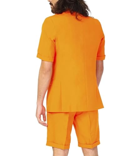 Netsky Mens Suit Shorts Suits for Men 2 Piece Slim Fit Tuxedo Summer Casual Suit for Men Prom Beach Wedding2