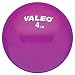 Valeo 4-Pound Fitness Ball With Soft Vinyl Covering And Included Exercise Chart, 5-Inch Diameter