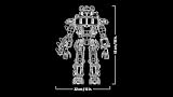 LEGO Fortnite Mecha Team Leader Figure - Display Model Kit incl. a Sword & a Minifigure - Collectible Gift for Adult Video Gaming Fans - 77078 - 8