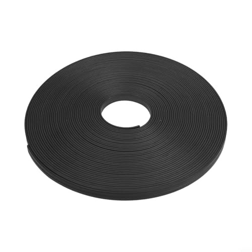 Rouleau de ruban adhésif pour tableau blanc, bande en PVC noir pour tableaux, ruban magnétique découpable de 6 mm de large, séparateurs de ligne de grille pour salle de classe, ruban mural pour