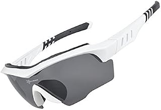 UBERSWEET® White Black 2 Cycling Polarized Sunglasses UV400 Riding Glasses Eyewear Outdoor Sports Bicycle Bike Accessories Price In India