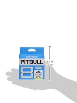 SHIMANO Pitbull 8 Lime Green Braided PE Fishing Line PL-M78S