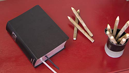 NIV Study Bible, Fully Revised Edition, Bonded Leather, Black, Red Letter, Comfort Print: New International Version, Study Bible, Black, Bonded Leather, Red Letter, Comfort Print