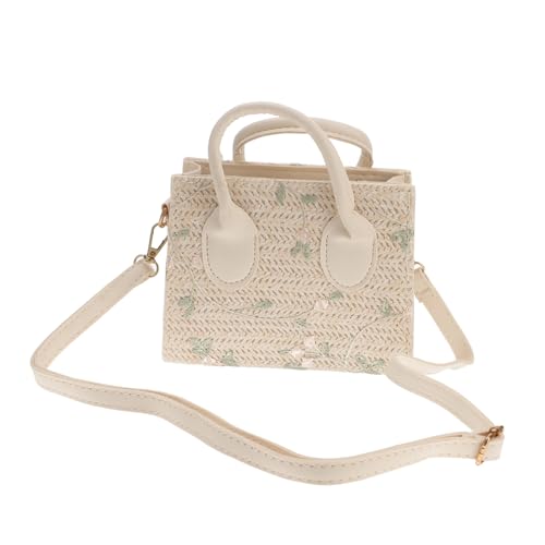 OATIPHO bolsa de hombro bolso de mano de gran capacidad bolsa de playa de malla bolso de storage bags sling bag suministros de almacenamiento generosa bolsa de cuero pu